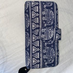 Blue elephant  wallet!